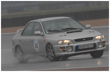 Pilotage Subaru Impreza sur circuit